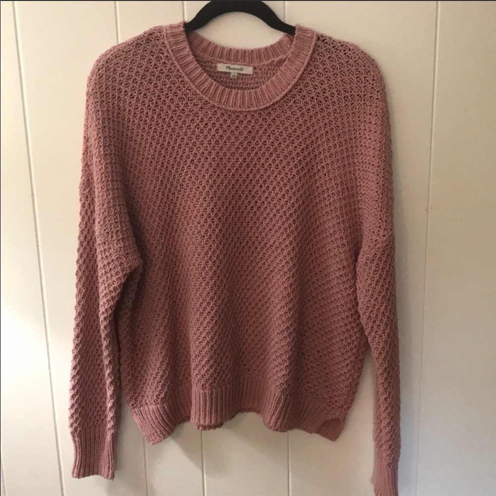 Madewell NWOT Pink Slouchy Sweater